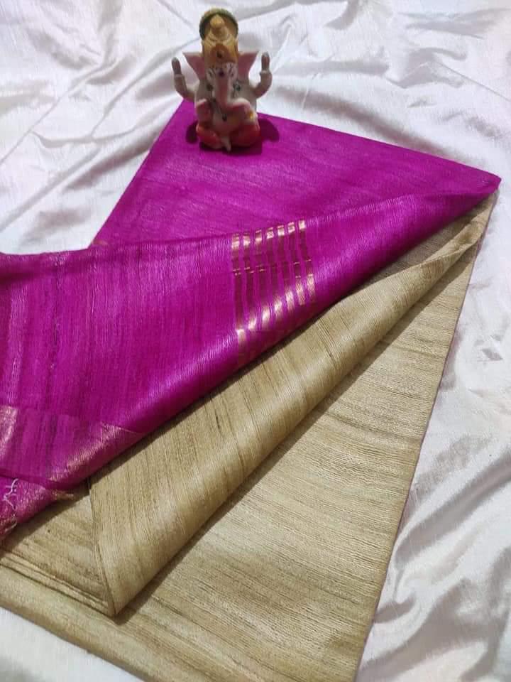 Pure tussar sarees