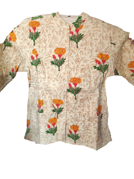 Handblock printed Reversible Jackets