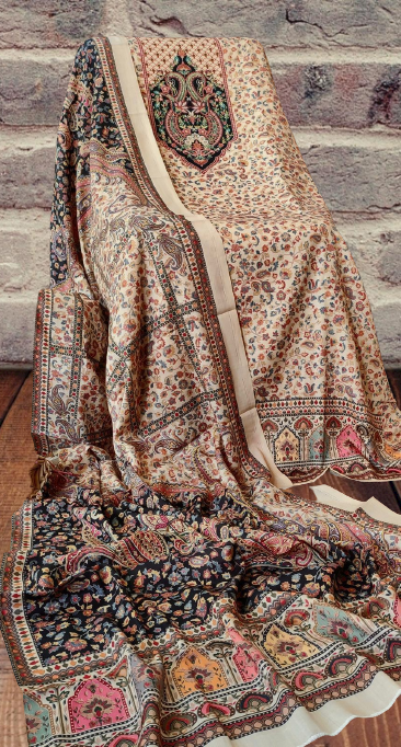 Kaani woolen suits with Shawl